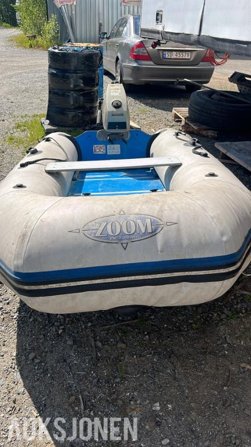 Zodiac Zoom 310 S gummibåt med Suzuki 4 hk